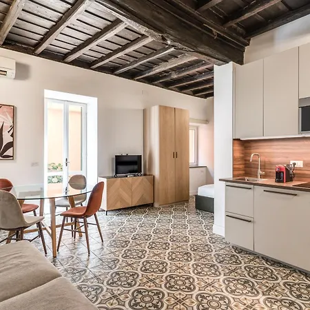 Trastevere Quite Small Loft Apartamento *
